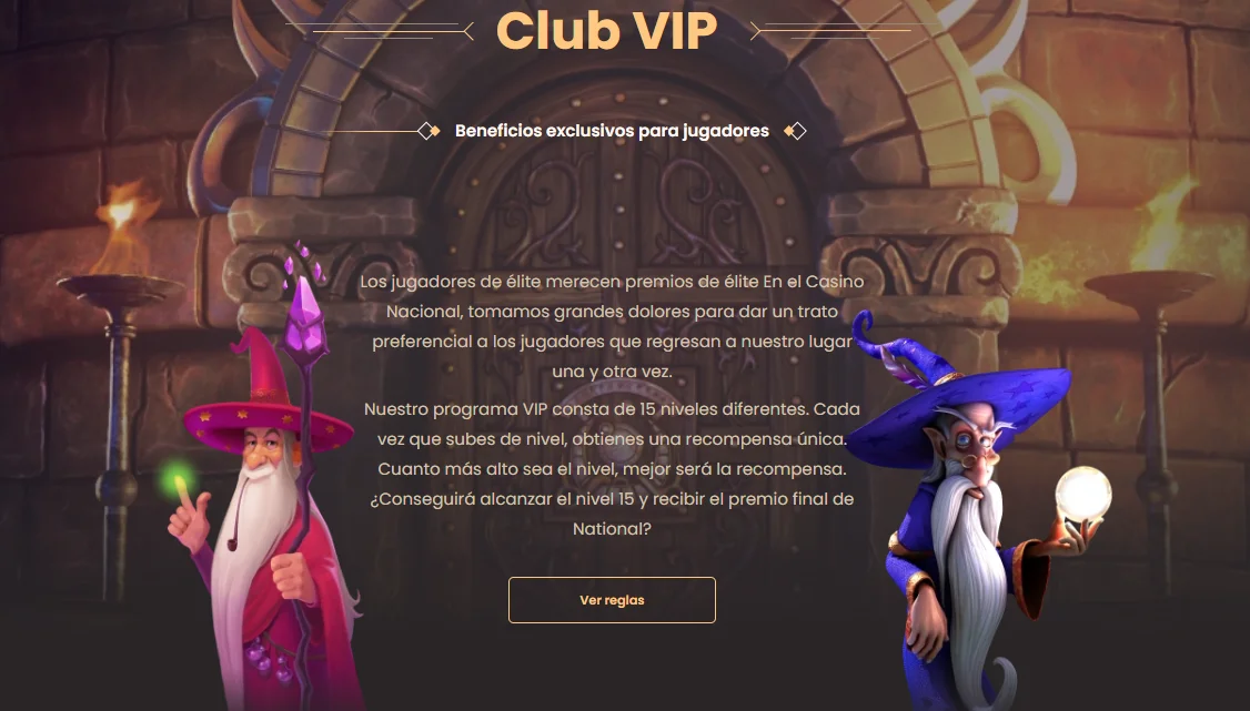 VIP-programma  National Casino